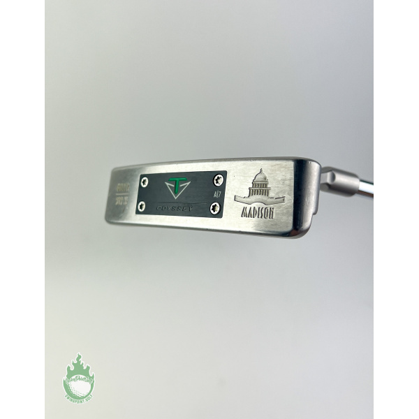 Used Right Hand Odyssey Toulon Milled Madison 303ss 35" Putter Steel Golf Club