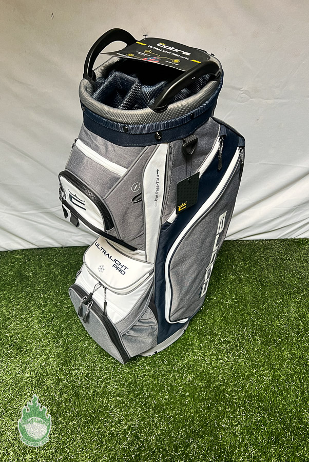 New 2022 Cobra Golf Bag 14 Way Ultralight Pro Cart Bag Gray White