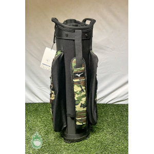 New 2022 Mizuno BR-D4C Cart Bag – 14 Way Camo/Black/Red w