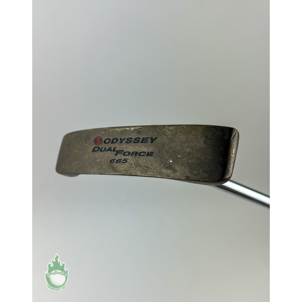Used Right Handed Odyssey Dual Force 665 35" Putter Steel Golf Club