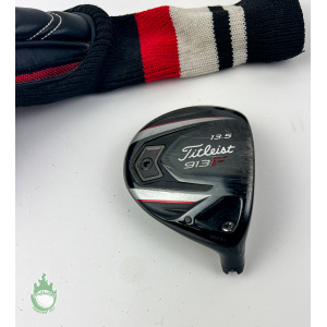 Used Right Handed Titleist 913F 13.5* Fairway wood HEAD ONLY w/ Headcover