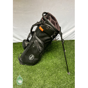 Used Stitch Golf Black 4-way Stand Bag