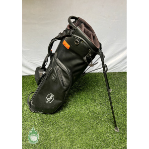 Used Stitch Golf Black 4-way Stand Bag