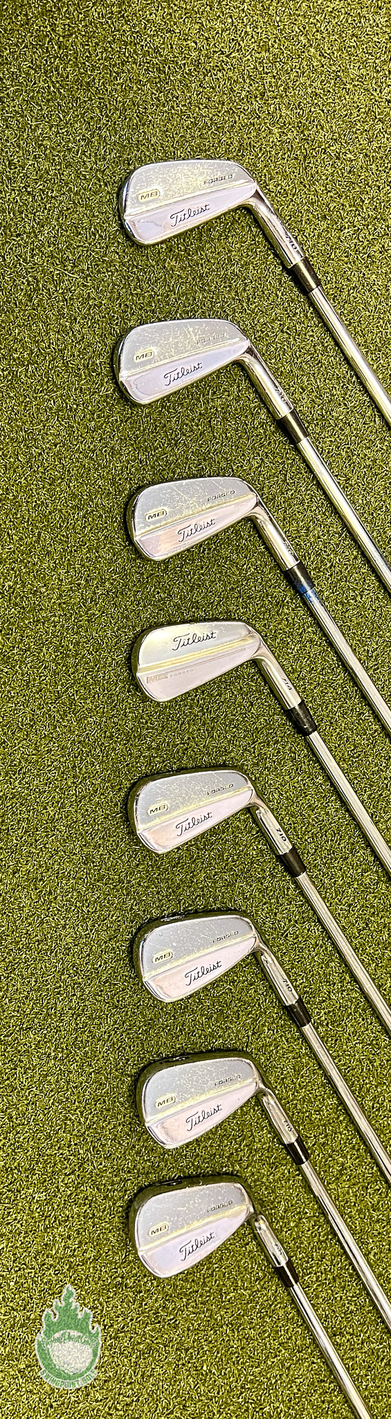 Têtes De Fers Titleist MB 710 Forged – Set 5-PW – Acier Inoxydable – Main Droite