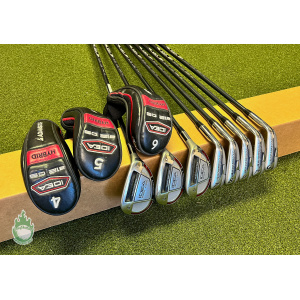 Used RH Adams IDEA a3OS Combo Irons 4H 5H 6H 7-PW/GW Regular Graphite Golf Set