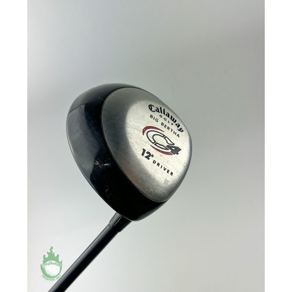 Used RH Callaway Big Bertha C4 Driver 12* Golf Club Graphite Regular Flex Golf