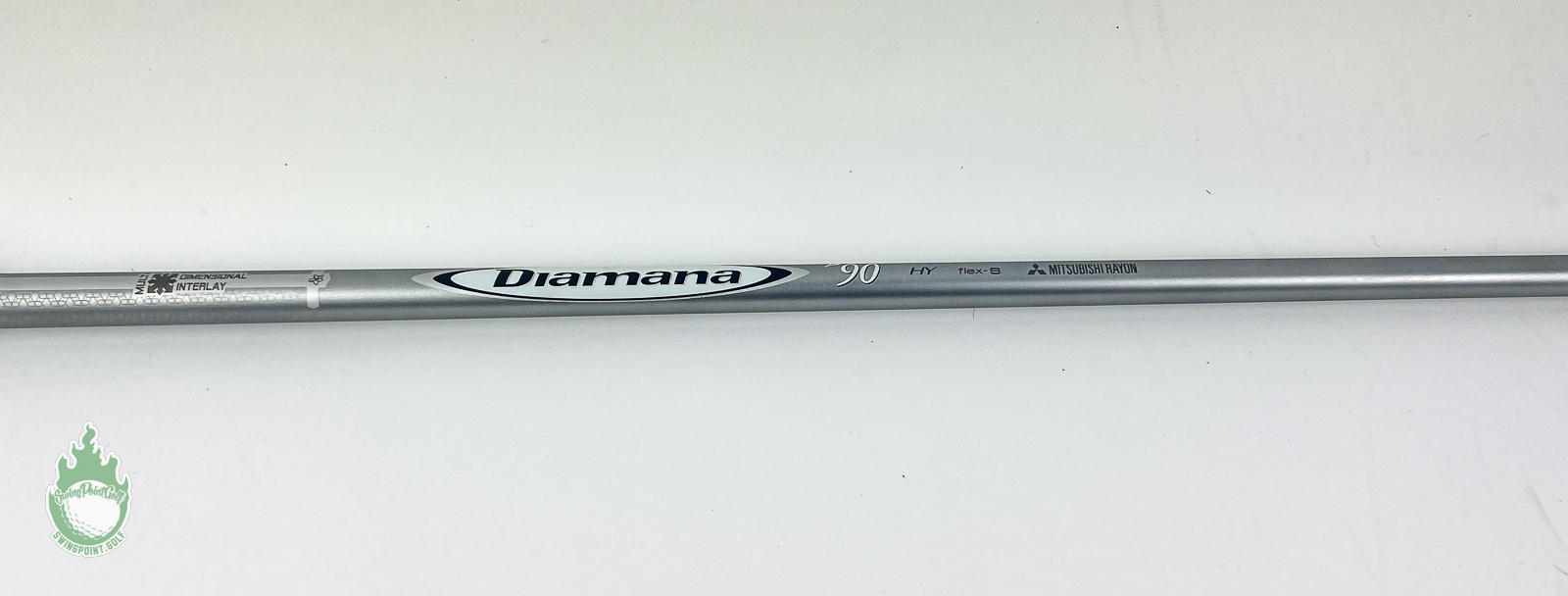 Manche Hybride Mitsubishi Diamana 80HYB - Stiff Flex - 39,75 Pouces - 0,370