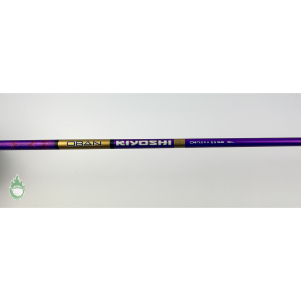 Used OBAN Kiyoshi Purple 65g O4 Stiff Flex Graph Wood Shaft