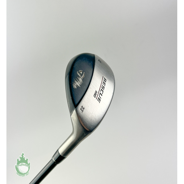 Used RH TaylorMade Rescue Mid 4 Hybrid 22* Regular Flex Graphite Golf Club