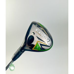 LH Used Callaway EPIC Flash 5 Wood 18* Even Flow 65g Stiff Graphite Golf Club