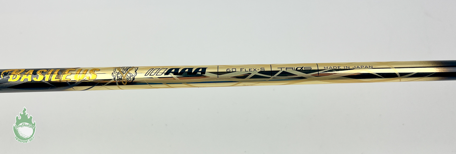 Used Rare Basileus AAA 60g Japan Golf Trias Stiff Driver Shaft