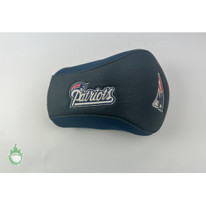 Used NFL New England Patriots Driver Golf Headcover Divot Tool and Ball Marker