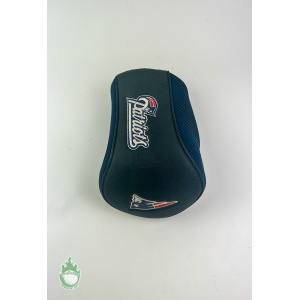 Used NFL New England Patriots Driver Golf Headcover Divot Tool and Ball Marker