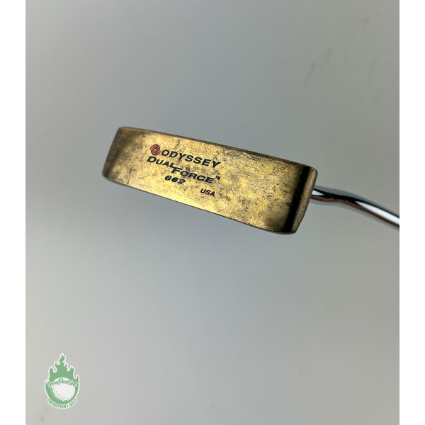 Used RH Steel Odyssey Dual Force 662 35" Putter Steel Golf Club Odyssey Grip