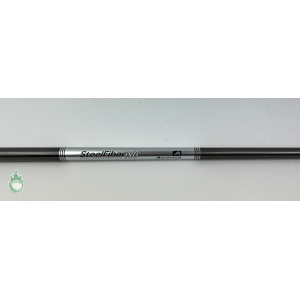 New Uncut Aerotech Steelfiber i80 85g Stiff Flex Iron Shaft Parallel Tip .370