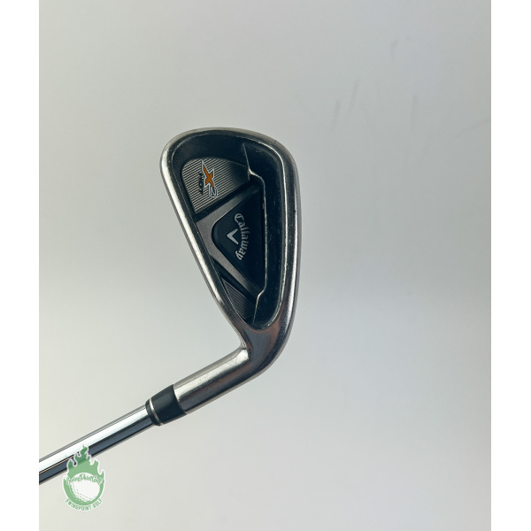 Used RH Callaway X2 Hot 6 Iron SpeedStep 85g Regular Steel Golf Callaway Grip