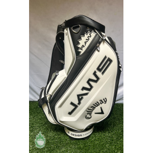 Brand New Callaway Jaws Raw Staff Golf Cart Carry Bag 6-Way 13 Pockets