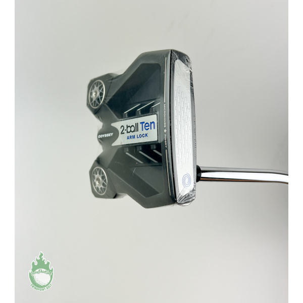 New Right Handed Odyssey Ten 2-Ball Arm Lock 42″ Putter Steel Golf