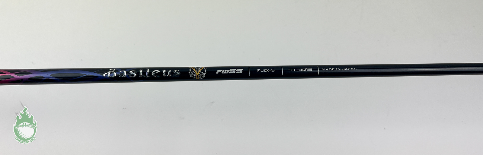 Gsh-1113 Basileus シャフト単品FW55 flexR TRIαS Used Basileus FW55 Japan Golf Trias Stiff Flex Fairway Wood Shaft