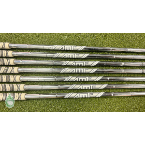 Used True Temper AMT Tour White Shafts 4-PW 106-130g S-Flex S300 .355 Taper Tip