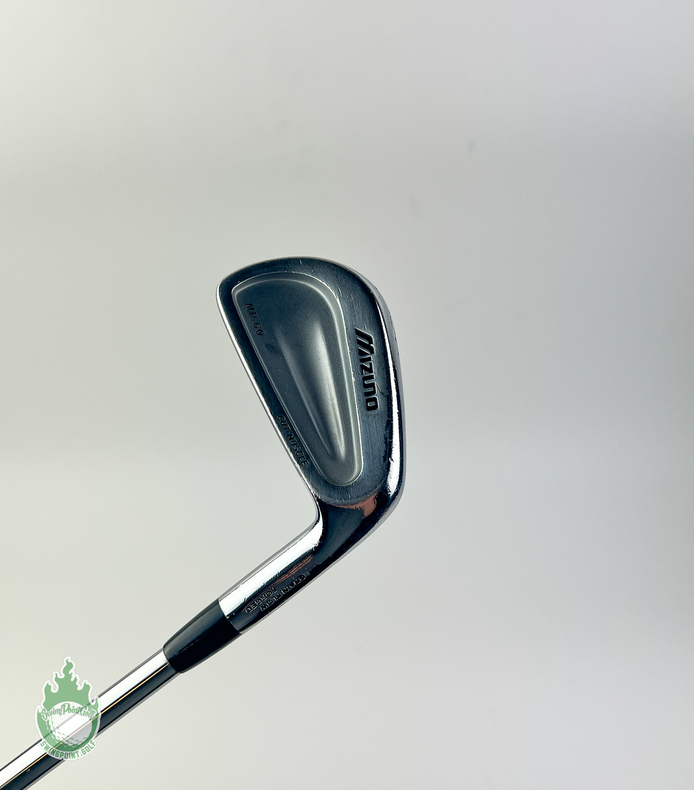 Used Right Hand Mizuno MP 60 Forged 6 Iron NS Pro X Stiff Flex Steel Golf Club SwingPoint Golf