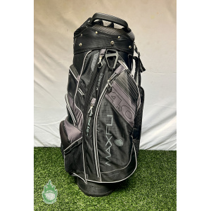 Pre-Owned Maxfli USeries Golf Black Cart Carry Bag 14-way Divider - Ships Free