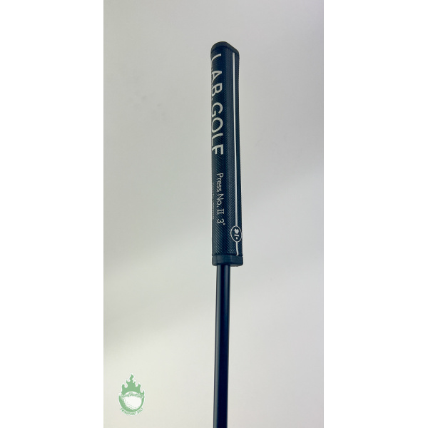 L.A.B. Golf Press Pistol 2 Degree Putter Grip (White, LEFT