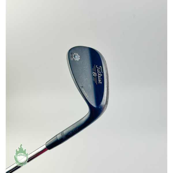 RH Titleist Vokey Black SM5 Wedge 56*-10 S-Grind Stiff Flex Steel Golf Club