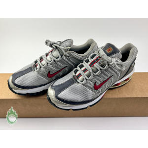 Pre Owned Nike Men Shox Golf Shoes Size 9 Grey & Red 314902-061