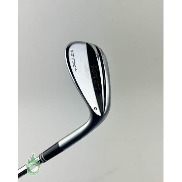 Used RH Cleveland RTX-4 Low Grind Wedge 58*-6 Stiff Flex Steel Golf Club