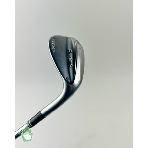 Used RH Cleveland RTX-4 Low Grind Wedge 58*-6 Stiff Flex Steel Golf Club
