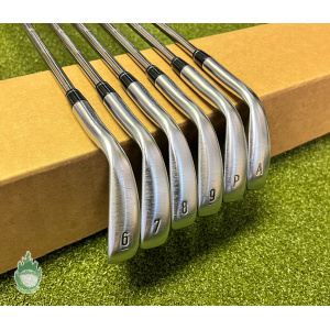 Used Callaway APEX Forged '21 Irons 6-PW/AW recoil ZT9 Stiff Graphite Golf Set