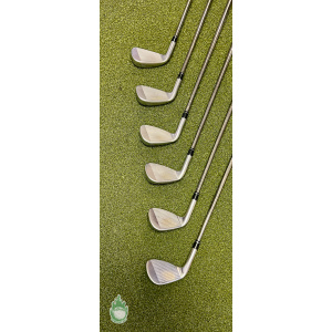 Used Callaway APEX Forged '21 Irons 6-PW/AW recoil ZT9 Stiff Graphite Golf Set