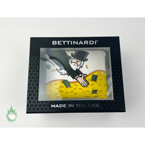 New Unopened Bettinardi X Monopoly Wizard Jumping In Money Mallet Headcover