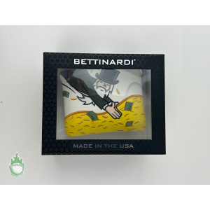 New Unopened Bettinardi X Monopoly Wizard Jumping In Money Mallet Headcover