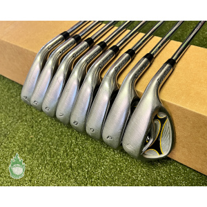Used RH TaylorMade r7 Irons 4-PW/SW DG S300 Stiff Flex Steel Golf Club Set