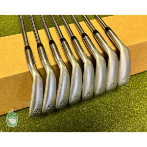 Used RH TaylorMade r7 Irons 4-PW/SW DG S300 Stiff Flex Steel Golf Club Set