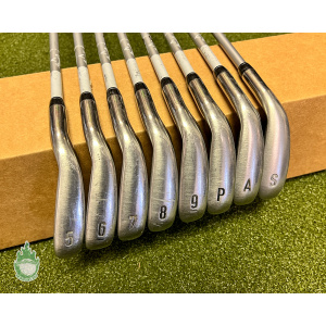 Used Right Handed Callaway X2 Hot Irons 5-PW/AW/SW Ladies Graphite Golf Set