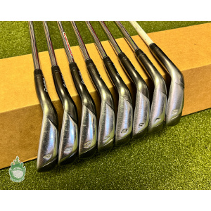Used RH TaylorMade Burner 2.0 Irons 4-PW/SW 85g Stiff Flex Steel Golf Club Set