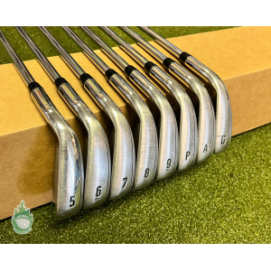 Used RH Callaway Mavrik Irons 5-PW/AW/GW Elevate 95g Regular Steel Golf Set