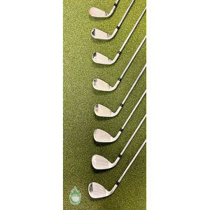 Used RH Callaway Mavrik Irons 5-PW/AW/GW Elevate 95g Regular Steel Golf Set