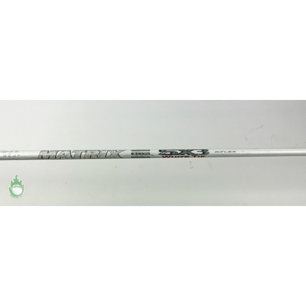 Used Matrix Ozik White Tie 50g Regular Flex Graphite Wood Shaft TMAG Tip