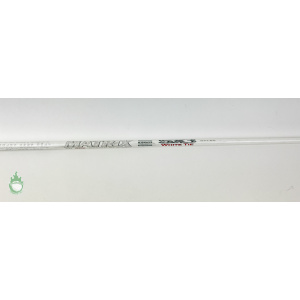 Used Matrix Ozik White Tie 50g Regular Flex Graphite Wood Shaft TMAG Tip
