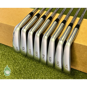 Used LH Mizuno JPX 921 SEL Irons 4-PW/SW Tour 105g Stiff Flex Steel Golf Set