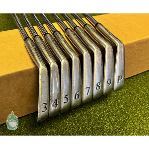 Used RH Goldwin AVDP NP-57 Irons 3-PW Rifle 6.0 Stiff Flex Steel Golf Club Set