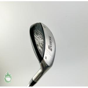 Used Right Hand TaylorMade Rescue Mid 3 Hybrid 19* Stiff Flex Steel Golf Club