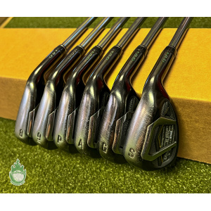 Used RH Callaway Epic Star CF17 Irons 8-PW/GW/AW/SW 55g Lite Graphite Golf Set