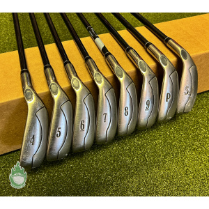 Used Callaway Golf Fusion Wide Sole Irons 4-PW/SW Ladies Flex Graphite Golf Set