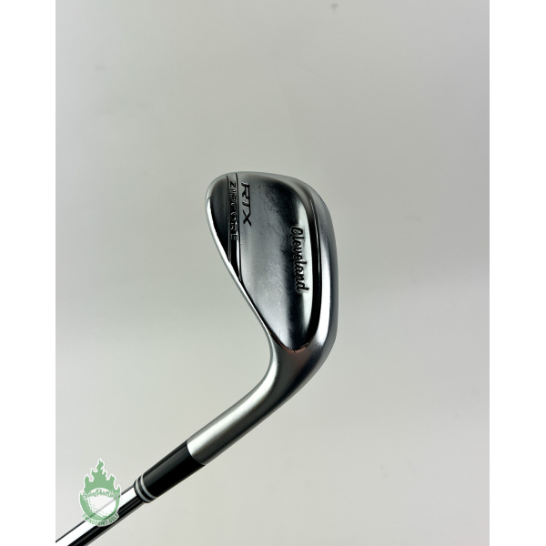 Used RH Cleveland RTX ZipCore Wedge 50*-10 Mid 6.5 125g X-Stiff Steel Golf Club