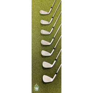 Used RH Adams IDEA Pro Forged Irons 4-PW DG S300 Stiff Flex Steel Golf Set